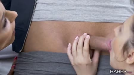 Вместо ремонта тачки автомеханик дрюкнул стервозных девок 2