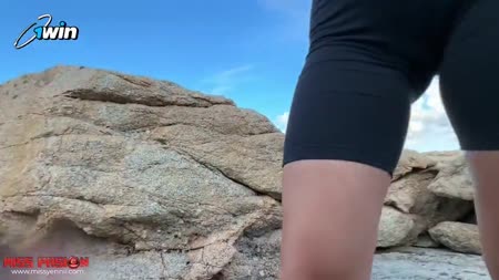 Спортивная спутница завела чувака в тихое место