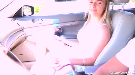 Блондинка согласилась трахнуться на пробах 1