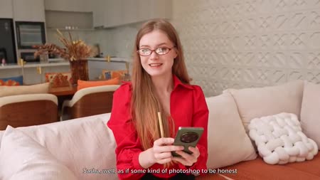 Рыжая деваха оказалась скромной только на первый взгляд 3